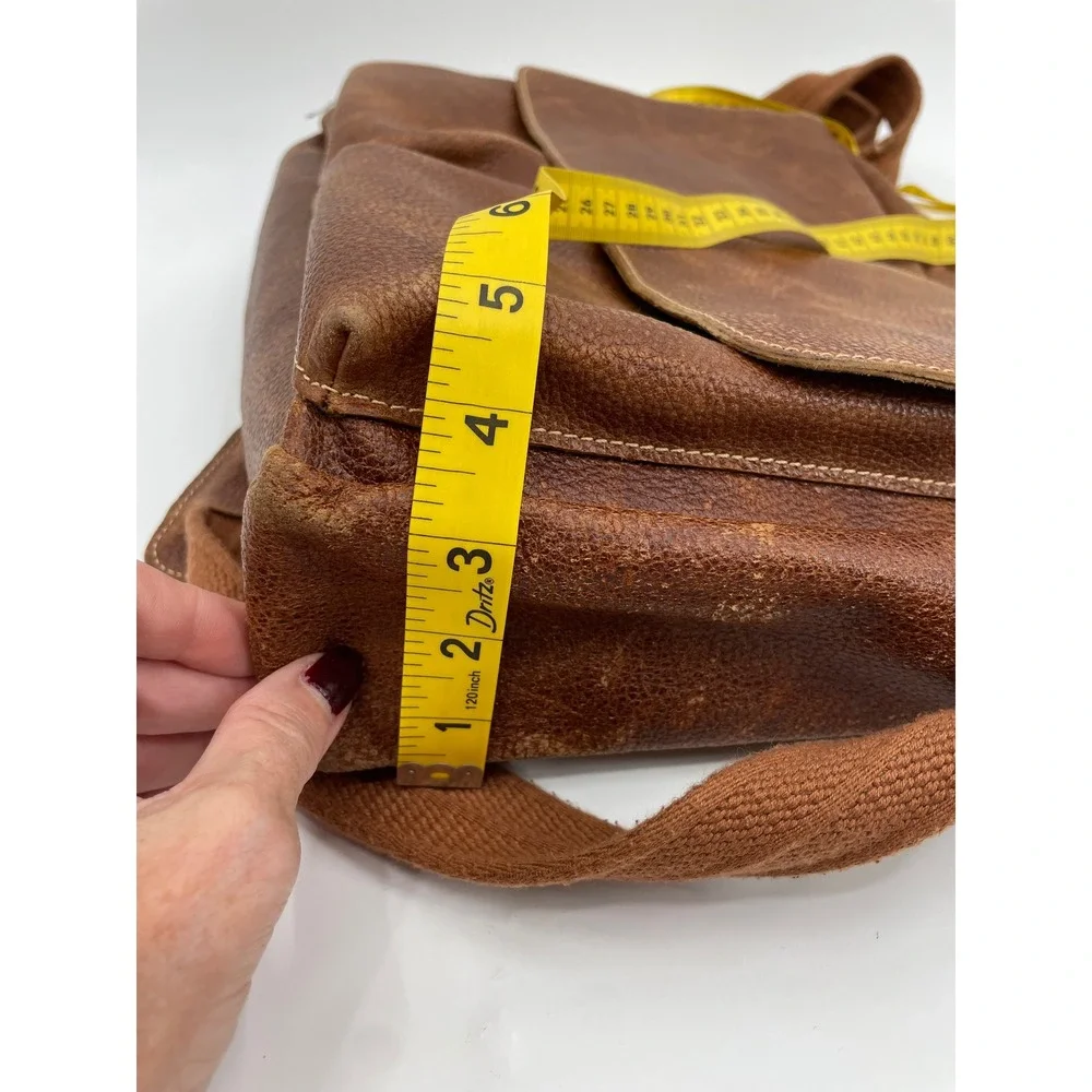 AmeriLeather Messenger Bag Mens Large Brown Leather Crossbody Satchel Vintage